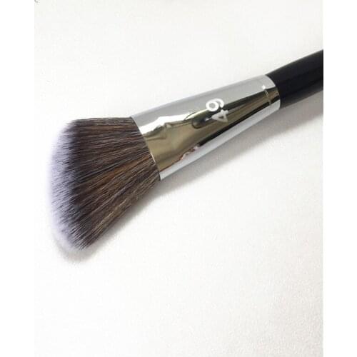 Pro Angled Blush Brush #49 - Soft Blusher Powder Contouring Highlighting Brush - Beauty Makeup Brushes Blender tools