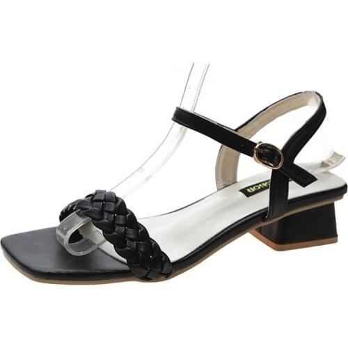 Bonjean Luxury PU Leather Shoes Female Slipper Brand Summer Flat Women Sandal Casual Slides Outdoor Flip Flops