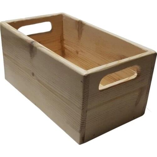 Modern Artemis Wood Natural Functional Wooden Box
