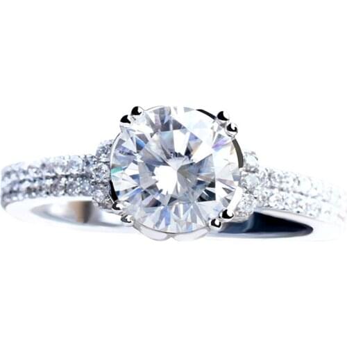 Dazzling Unique 925 Sterling Silver Ring Womens Luxury Exquisite Elegant Cute Engagement Wedding Party Fine Jewelry Gift Lovely