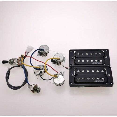 Wilkinson LP Pickups Humbucker Ceramics Electric Guitar Pickups With Wiring Harness