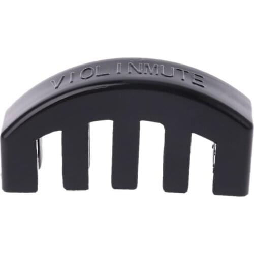 1/2 3/4 Heavy Violin Mute Practice Rubber Acoustic Electric Violin Silencer