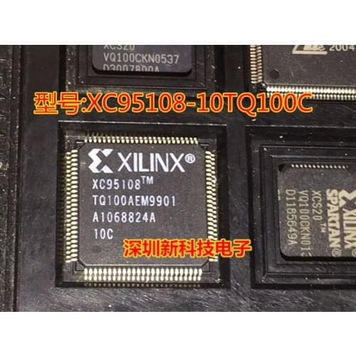 100% New&original XC95108-10TQ100C XC95108 QFP100