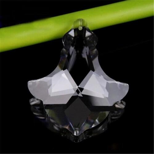 20PCS 63MM Anchor Shape Transparent Crystal Chandelier& Garland Curtain Wedding Strand Pendant Chandelier Light Crystal Prisms