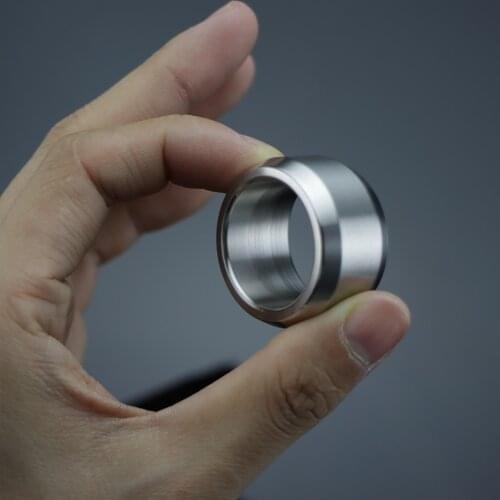 5 Size Metal Penis Ring Sex Toys for Men Male Delay Ejaculation Stainless Steel Cock Ring With Glans Stimulator Semen Lock BDSM