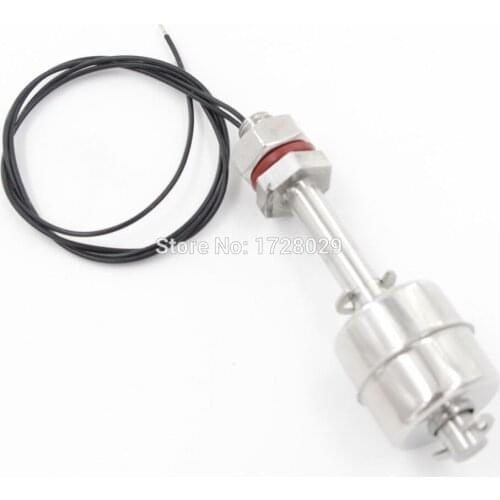 90mm Body Length Stainless Steel Water Level Sensor Single Float Ball