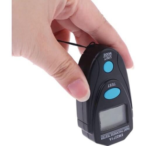 EM2271A Digital Fe/NFe 0.00-2.20mm Thickness Tester Car Auto Paint Coating Gauge 77UD