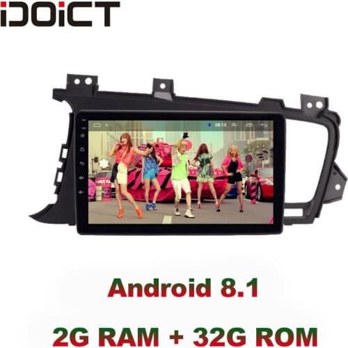 IDOICT Android 8.1 IPS 2G+32G 8 CORE Car DVD Player GPS Navigation Multimedia For KIA optima K5 radio 2011-2015 car stereo