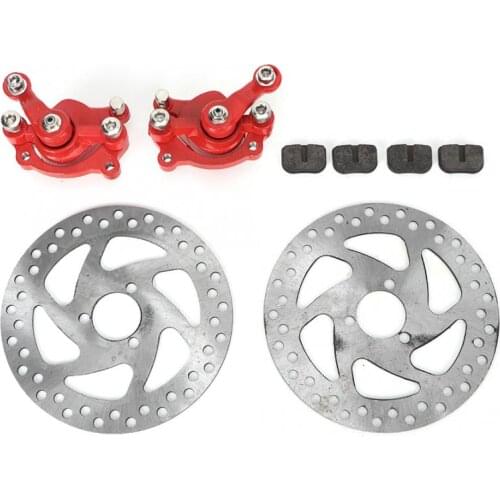 140mm Gas Rear Disc Brake Caliper Pad Set Fit for Electric Scooter ATV 49CC Rear Disc Brake Accessory New Arrivals