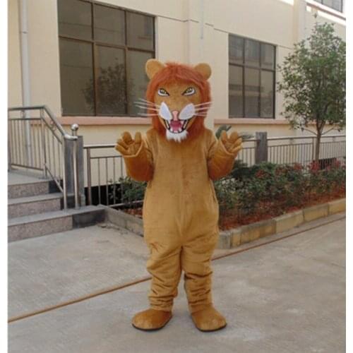 Lion Mascot Costume Suits Halloween Cosplay Party Game Dress Outfits Clothing Advertising Carnival Xmas Easter Festival Adults