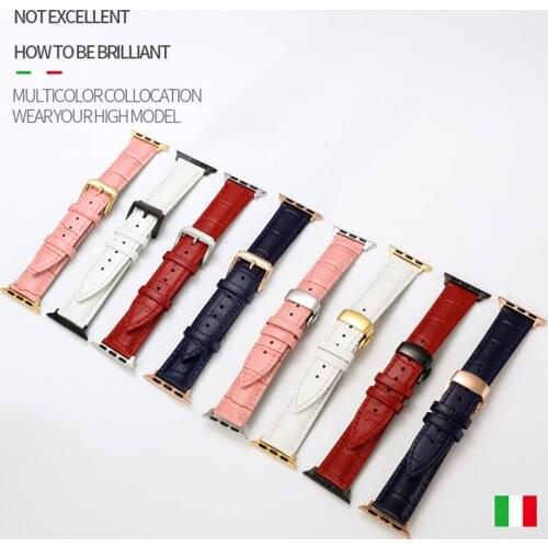Leather strap for apple watch band 42mm 38mm apple watch band iwatch belt 3/2/1 high quality bracelet bracelet wristbelt