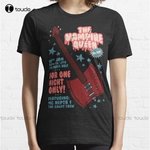 New The Vampire Queen Music Poster T-Shirt Cotton Tee Shirt Unisex cotton shirts for women