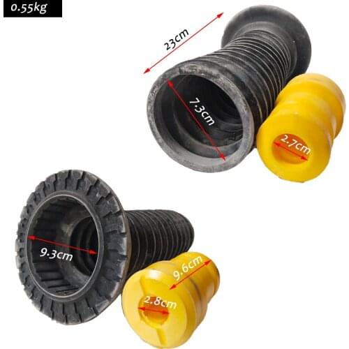 Front Dust Cover Air Shock Absorber Rubber Bellow Dust Boot Set For Toyota Corolla RAV4 48157-05020