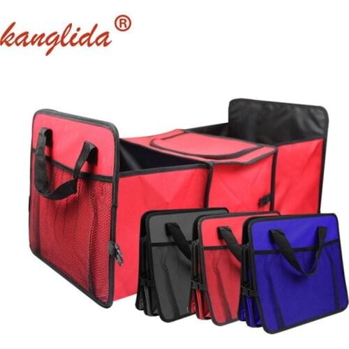 KANGLIDA Portable Folding Car Storage Box Trunk Bag Vehicle Toolbox Multi-use Tool Organizer Car Styling Collapsible Cargo