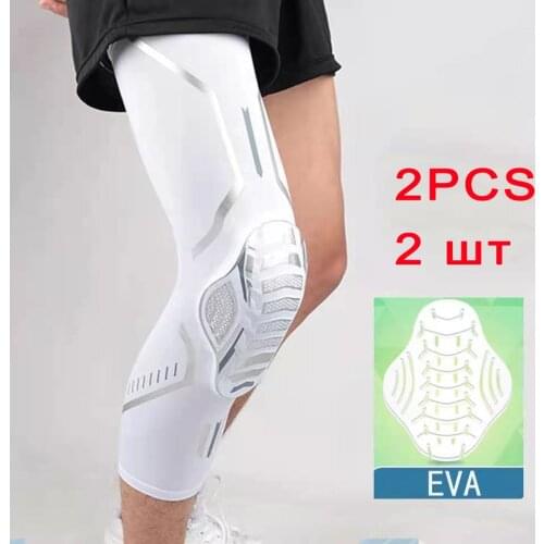 1 Pair Anti-collision Knee Support Pads Protector Sleeve Knee Braces For Bike Cycling Basketball Sports Knee pad Knee Leg Covers