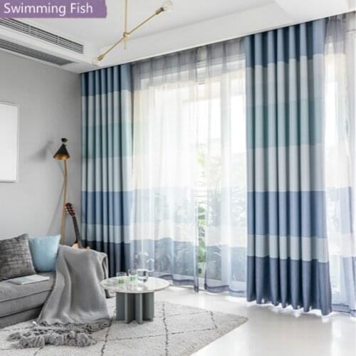 2019 Printing Blackout Curtain Drape Thickening Shade Blind For Bedroom Living Room Home Hotel Room Curtain Decor Custom Made