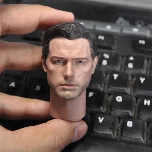 1/6 Scale Ben Affleck Head Model for 12''Figure Body Toys Gifts Collections DIY