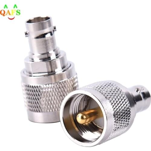 1pc PL-259 UHF Male Plug to BNC SOCKET Female RF Coaxial Adapter connector