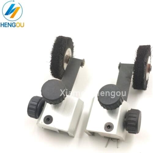 2 Pairs Free Shipping Komori Printing Machine Parts Komori Feeder Brush Wheel