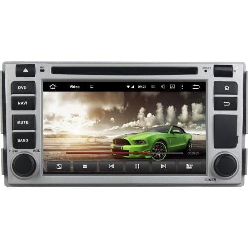 6.2" Android 9.0 Car Multimedia Player For Hyundai Santa Fe 2005 Car DVD Player 8 Core Audio 2 Din Stereo Navigation DSP GPS