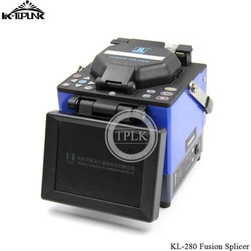 Free shipping Jilong KL-280 FTTH Optical Fiber Fusion Splicer English Firmware 100% original