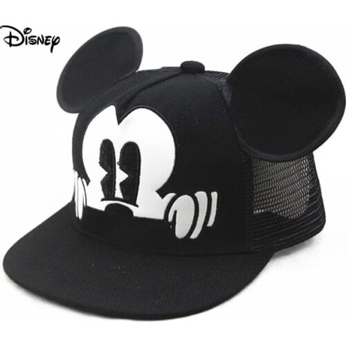 Disney Children Cartoon Disney Mickey Mouse Baby Sport Adjustable Cute Baseball Caps Baby Hip Hop Hats Boys Girl Snapback hats