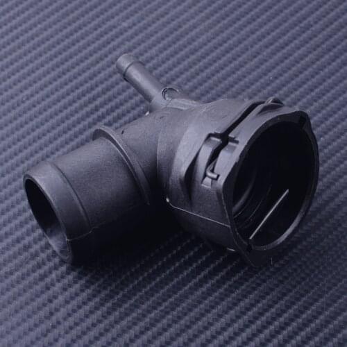 DWCX Cooling Coolant Upper Radiator Pipe Hose Connector Fit For VW CC Beetle Golf Passat Audi A3 TT 3C0122291