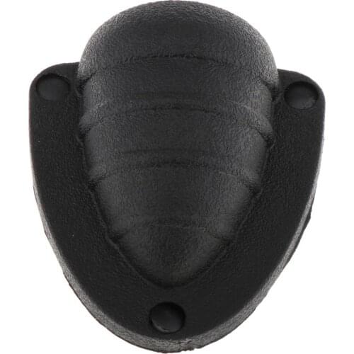 Plastic Clam Shell Ventilators Cable Wire Covers for Boats Marine L Black