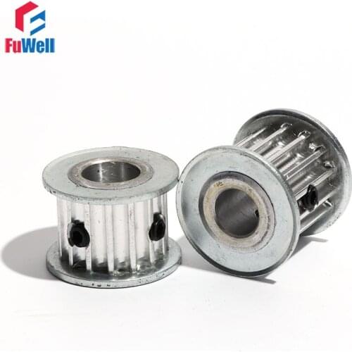 Timing Belt Pulley HTD 5M-14T Gear Pulley 16mm/21mm Belt Width 14Teeth 5/6/6.35/7/8/10mm Synchronous Toothed Pulley