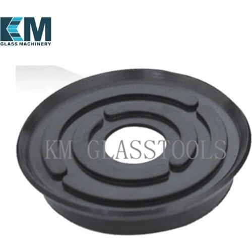 Rubber Suctiop cup Diameter 88MM , Hole 25MM. For Glass shape machine,Enkong glass machine