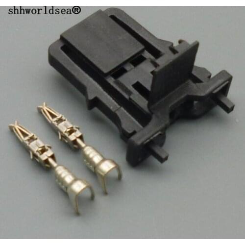 Shhworldsea 1set loud speakers sensor plug for VW trunk light for Volkswagen for audi for skoda connector 1J0 971 972 1J0971972