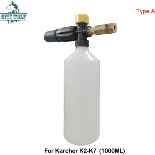 SFoam Generator Foam Cannon Foam Nozzle Car Foam Wash for Karcher K2 K3 K4 K5 K6 K7 Tornado Gun High Pressure Washer Car Washer
