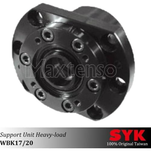 SYK Professional Support Unit Heavy-load WBK17 WBK20 for ballscrew TBI sfu Premium CNC Parts NSK TPI Bearing P4 Class