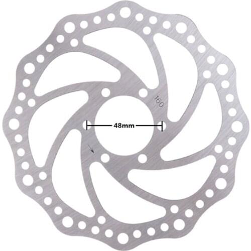 ZTTO MTB Mountain Bike 160mm Brake Disc Rotary Disc Bike Modified with Flank Diagonal Hole 48mm Brake Disc