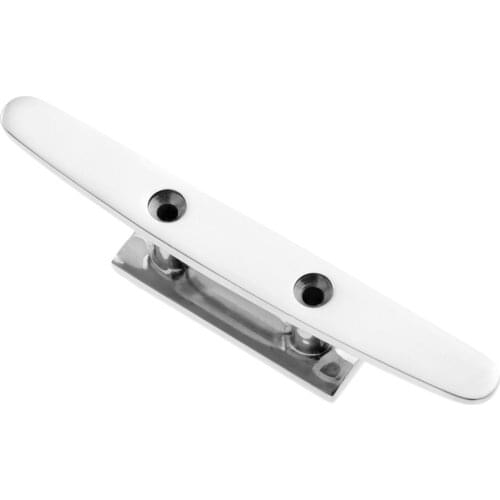 Gohantee 1 Pc Marine Stainless Steel 6" 150mm Dock Deck Line Rope Cleat Tie For Rowing Boats Yacht Marine Hardware Accessories