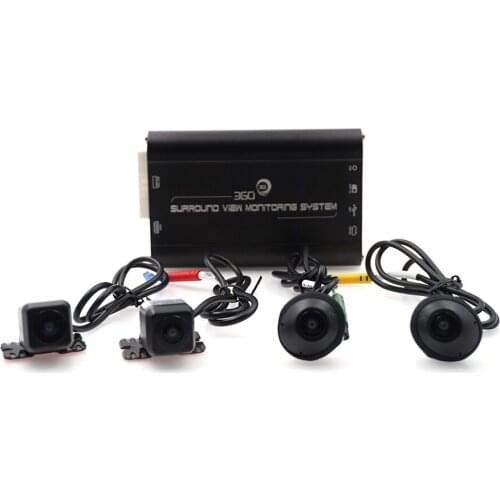 360 degree motion sensor security camera with SVM 3D HD Surround View Monitoring System