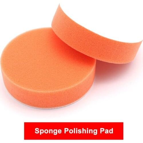 4 Inch 100mm Sponge Waxing Buffing Polishing Pad For Polisher Polishing Pad Backer Plate
