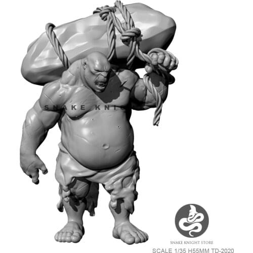 55MM 1/35 Resin Kits model DIY toy self-assembled TD-202016