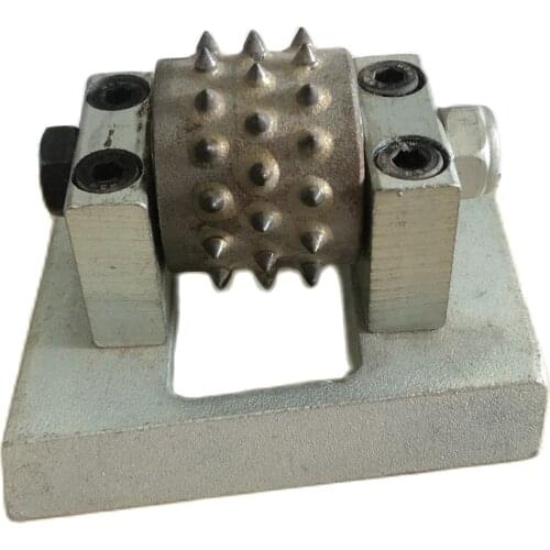 Frankfurt Diamond Bush Hammer Plate Abrasive Roller With Litchi Surface For Granite Marble Concrete Stone