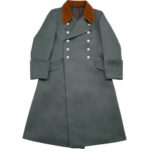 GUGN-003 WWII German Police Field Officer Gabardine Greatcoat