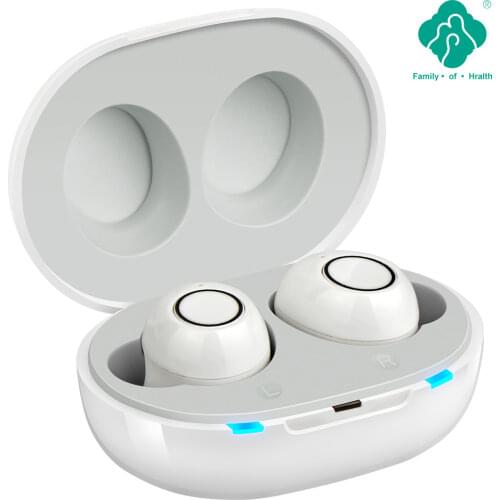 Intelligent New Style Hearing Aid Rechargeable Low-Noise Wide-Frequency One-Click Operation Elderly In-Ear Deaf Hearing Aids