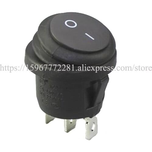 Miniature Rocker Switch ON-ON wateproof Rocker Switch KCD1-5-102W button