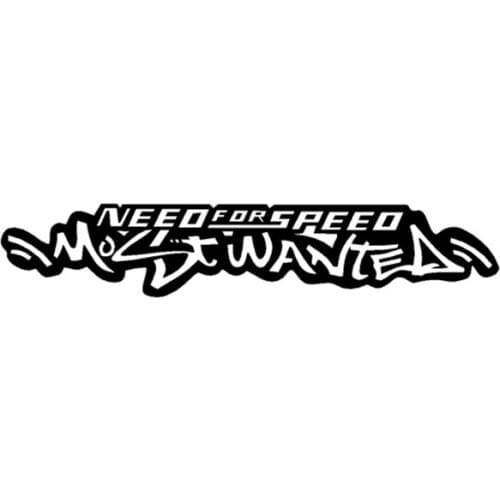 Latest Creative Need for Speed Most Wanted Sticker Car Decoration Decal Cover Scratches Waterproof Apply To Car Window