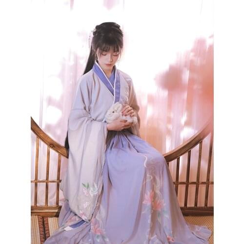 New Arrival Women Traditional Han Dynasty Princess Dress Lady Ancient Hanfu Costume Stage Show Tang Suit Outfit Ming Dynasty