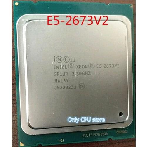 Original Intel Xeon CPU E5-2673V2 3.30GHz 8-core 25MB LGA2011 E5 2673V2 Processor E5-2673 V2