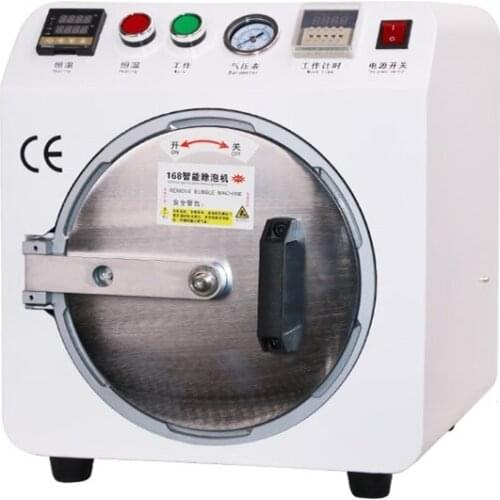 LY 963A/964A OCA Bubble Defoaming Machine phone Remove Bubble repair laminator machine for 8 to 17 inch Flat Edge LCD Screen
