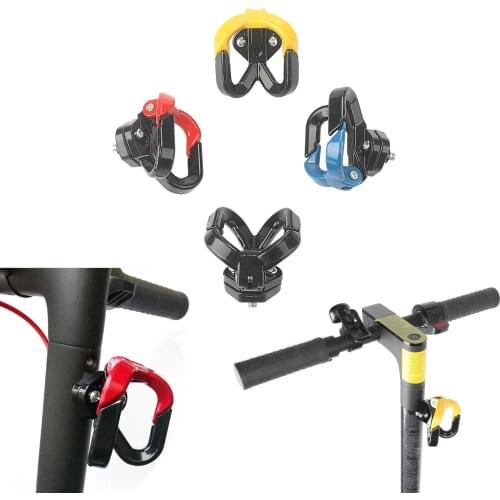 Aluminum Alloy Front Double Hook Claw Hanger Gadget Hanging Hook Without Fixed Tools for Xiaomi Electric Scooters Accessories