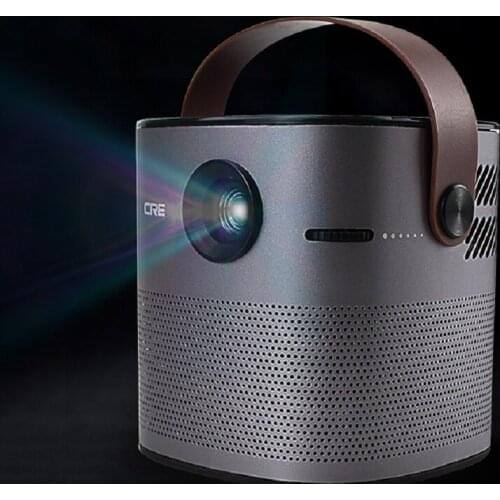 Rechargeable pico projector 3LED DLP 20W Android 6.0 home cinema TV tuner mini 1080p 3D projector