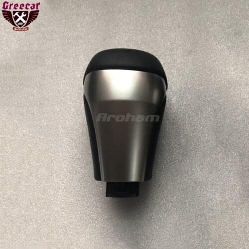Gear Shift Knob Leather Shift Head Replacement For Toyota Highlander Land Cruiser Prado 2018 2019