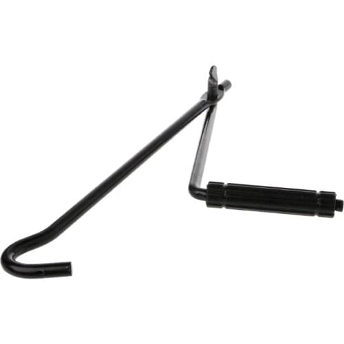 Hot New 1 Pc Auto Car Metal Handle Scissors Jack Wrench Auto Truck Black Durable Wheel Repair Tool